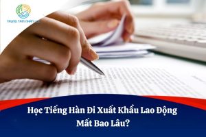 Hoc Tieng Han Di Xuat Khau Lao Dong Mat Bao