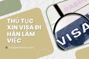 Quy Trinh Thu Tuc Xin Visa Di Han Lam Viec